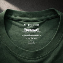Load image into Gallery viewer, Personalized Custom T-Shirt for Him Inside Neck Print Gift
