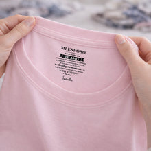Load image into Gallery viewer, Personalized Inside Neck Print T-Shirt Gift for Husband
