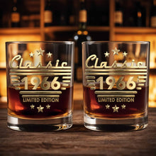 Load image into Gallery viewer, Personalized 3D Effect Whiskey Glass Custom Gift for Dad
