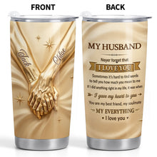Load image into Gallery viewer, Personalized 20oz Stainless Steel Tumbler Gift for Husband
