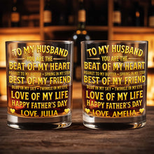 Load image into Gallery viewer, Personalized Custom Whiskey Glass Unique Gift for Husband
