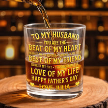 Load image into Gallery viewer, Personalized Custom Whiskey Glass Unique Gift for Husband
