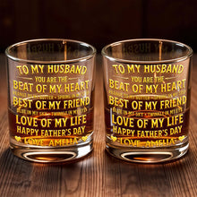 Load image into Gallery viewer, Personalized Custom Whiskey Glass Unique Gift for Husband
