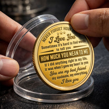 Load image into Gallery viewer, Personalized Commemorative Coin for Husband Anniversary Gift
