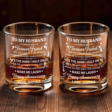 Load image into Gallery viewer, Personalized Custom Whiskey Glass for Husband - Elegant Gift
