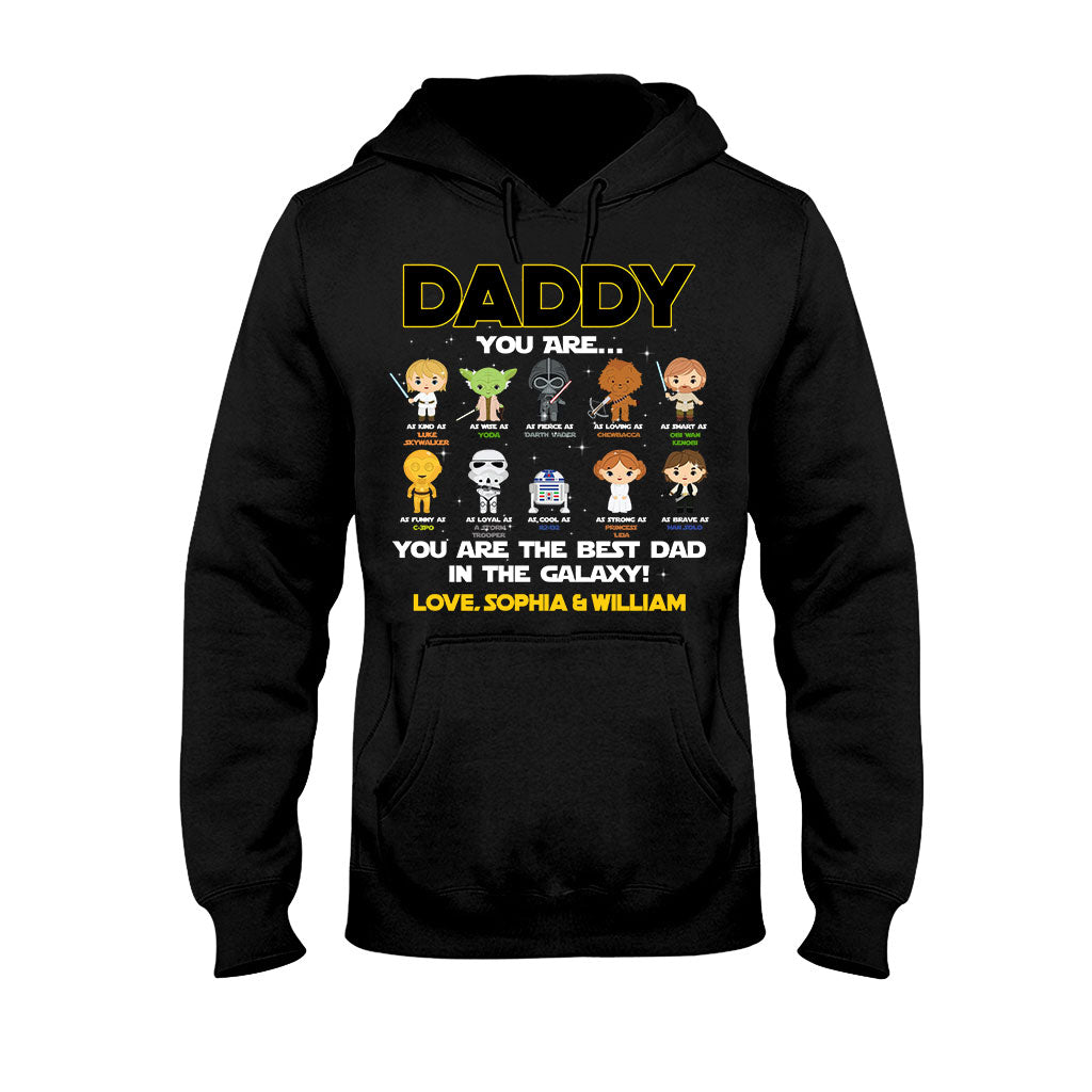 Personalized Father's Day T-shirt with Star Wars Design Gift for Dad