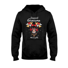 Load image into Gallery viewer, Personalized Grandma T-Shirt &amp; Hoodie with Happiest Grandma Design
