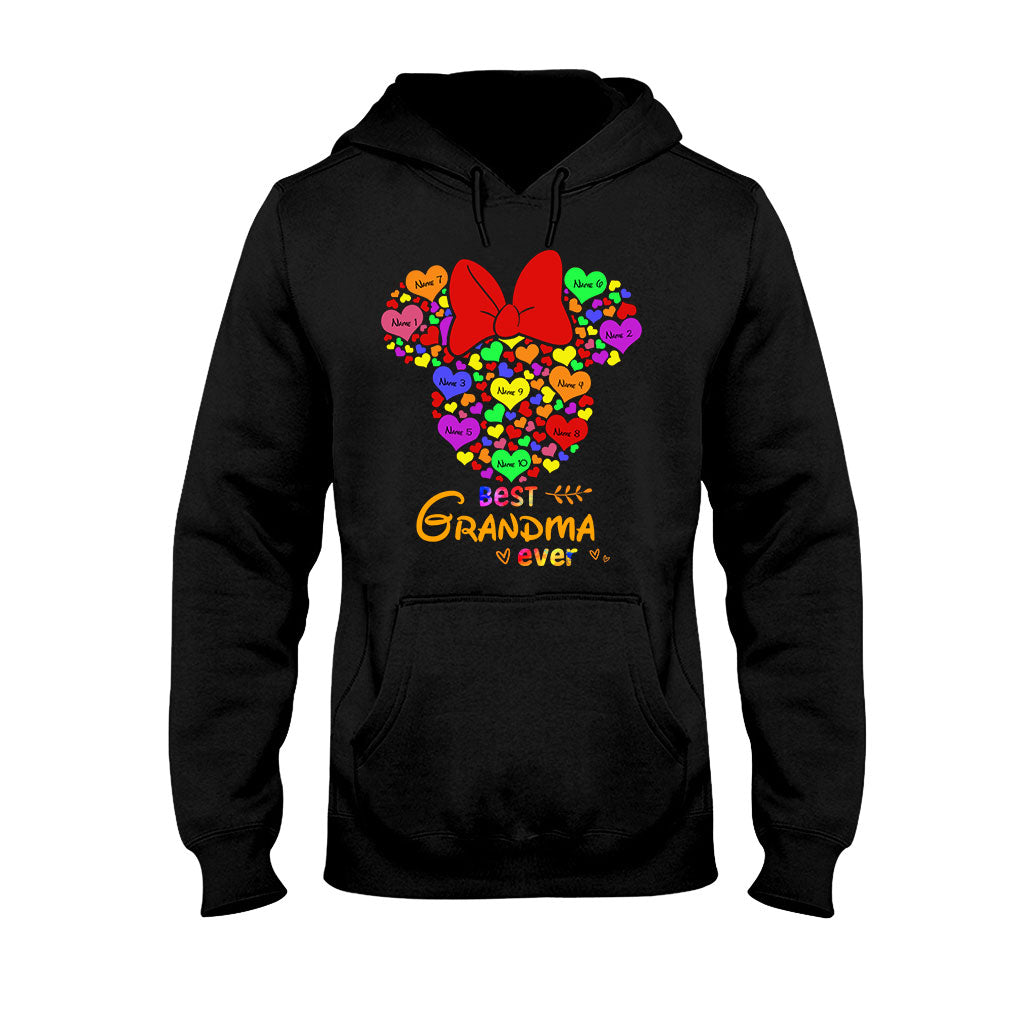 Personalized Mother's Day T-Shirt & Hoodie Best Grandma Ever Gift
