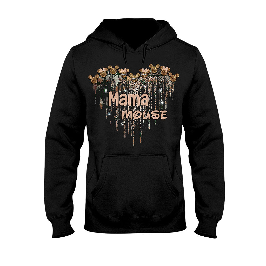 Personalized Mama Mouse T-Shirt & Hoodie Gift for Mom