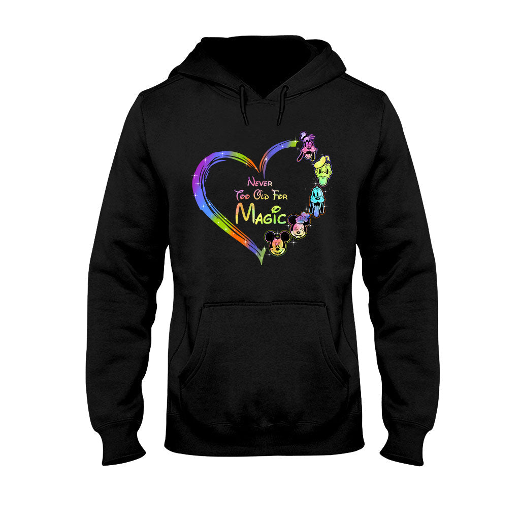 Personalized Never Too Old For Magic T-shirt & Hoodie Gift for All Ages