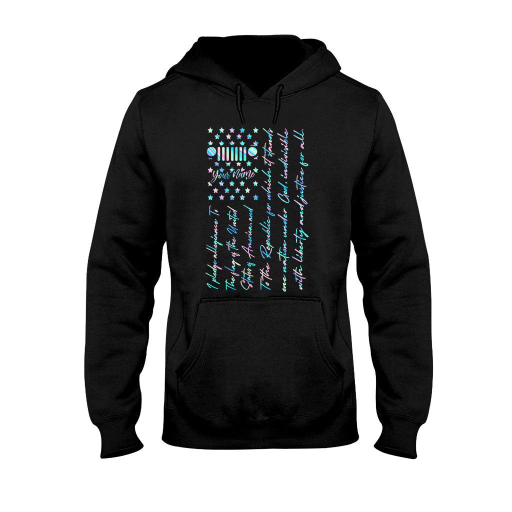 Personalized Independence Day T-shirt & Hoodie with Custom Name