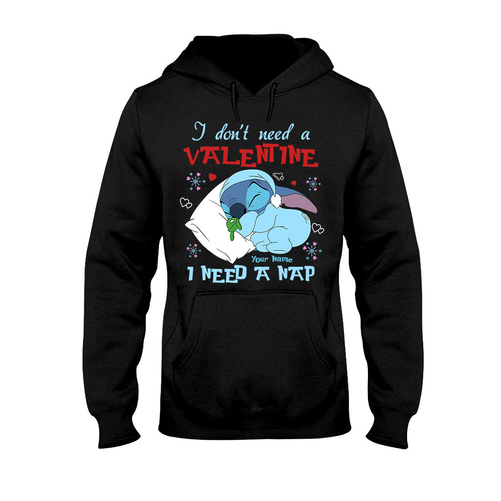 Personalized Valentine Ohana T-shirt & Hoodie Gift for Partner