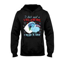 Load image into Gallery viewer, Personalized Valentine Ohana T-shirt &amp; Hoodie Gift for Partner
