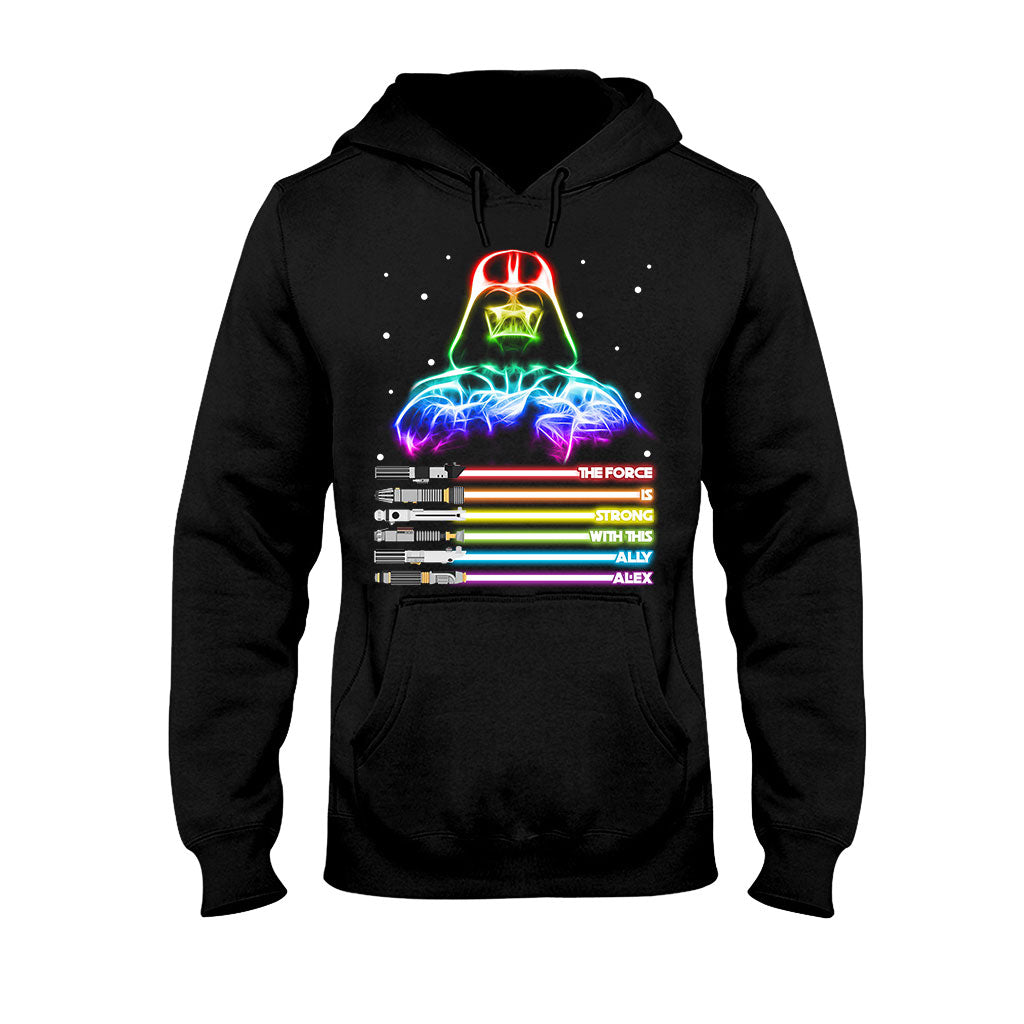 Personalized LGBT Support T-Shirt & Hoodie with Custom Name