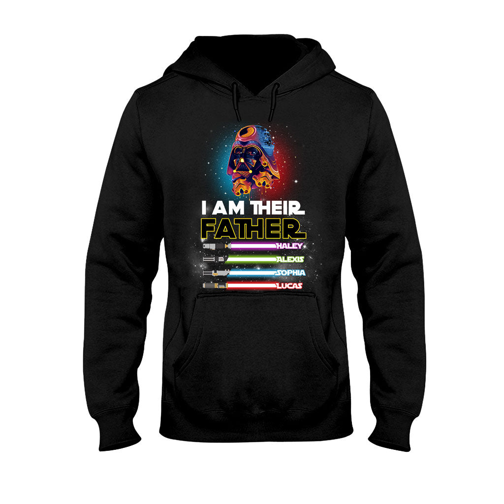 Personalized I Am Their Father T-shirt & Hoodie Gift for Dad
