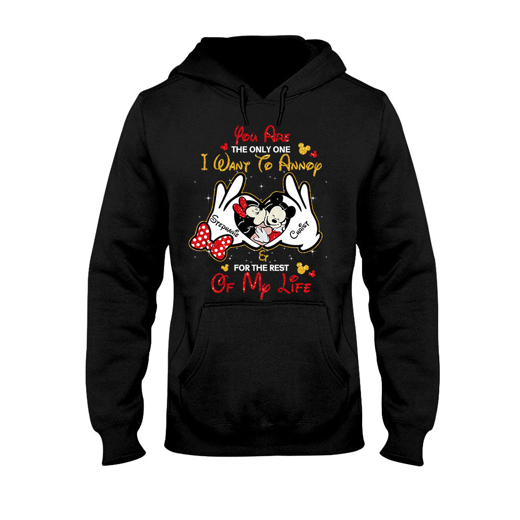 Personalized Couple T-shirt & Hoodie Custom Name Gift