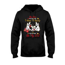 Load image into Gallery viewer, Personalized Couple T-shirt &amp; Hoodie Custom Name Gift
