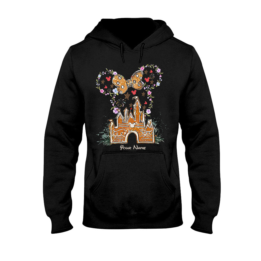 Personalized Merry Christmas Mouse T-shirt & Hoodie Custom Name Gift
