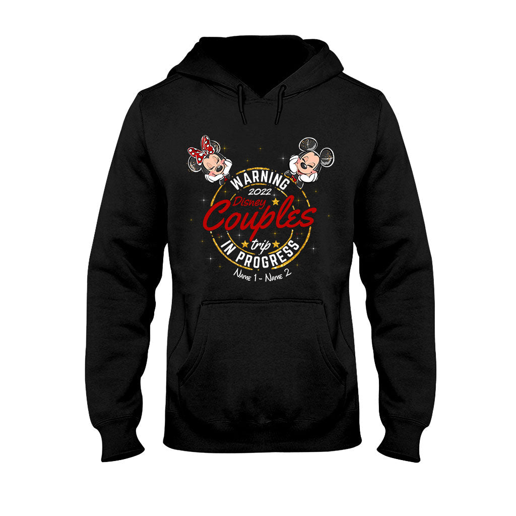 Personalized Disney Couples Trip T-shirt & Hoodie with Names