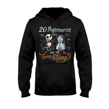 Load image into Gallery viewer, Personalized Couple T-Shirt &amp; Hoodie Nightmare Gift for Anniversary
