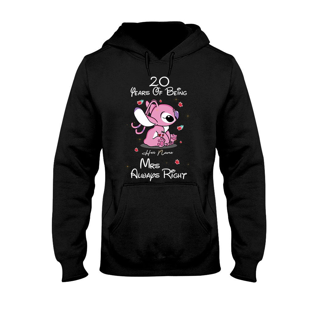 Personalized Couple T-shirt & Hoodie His & Hers Ohana Gift