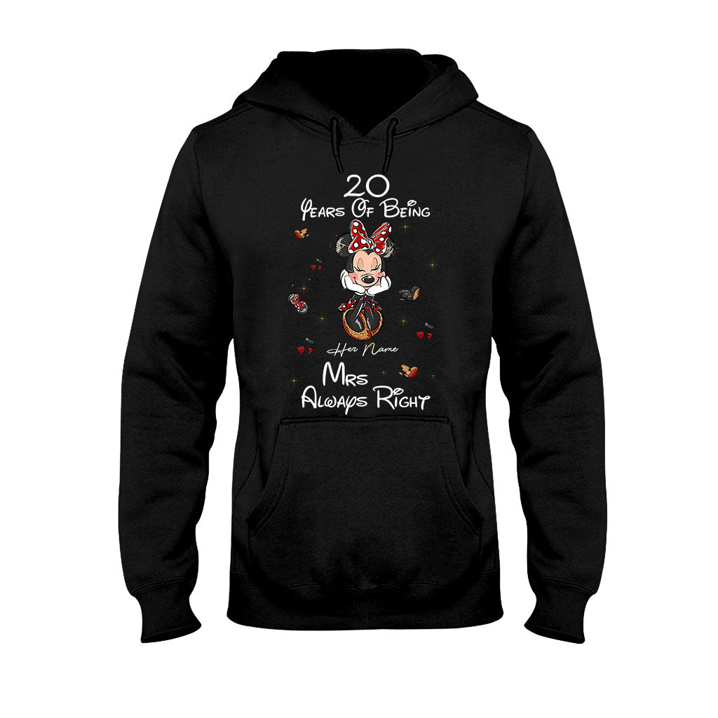 Personalized Couple T-shirt & Hoodie Custom Name Gift Idea