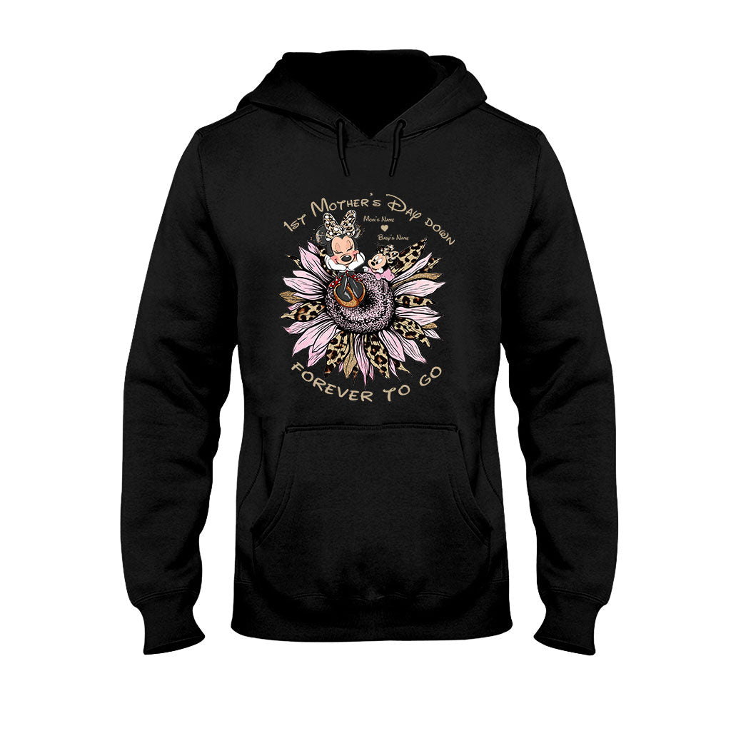 Personalized 1st Mother's Day T-Shirt & Hoodie with Names