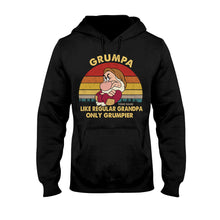 Load image into Gallery viewer, Personalized Grumpa T-shirt and Hoodie Gift for Dad

