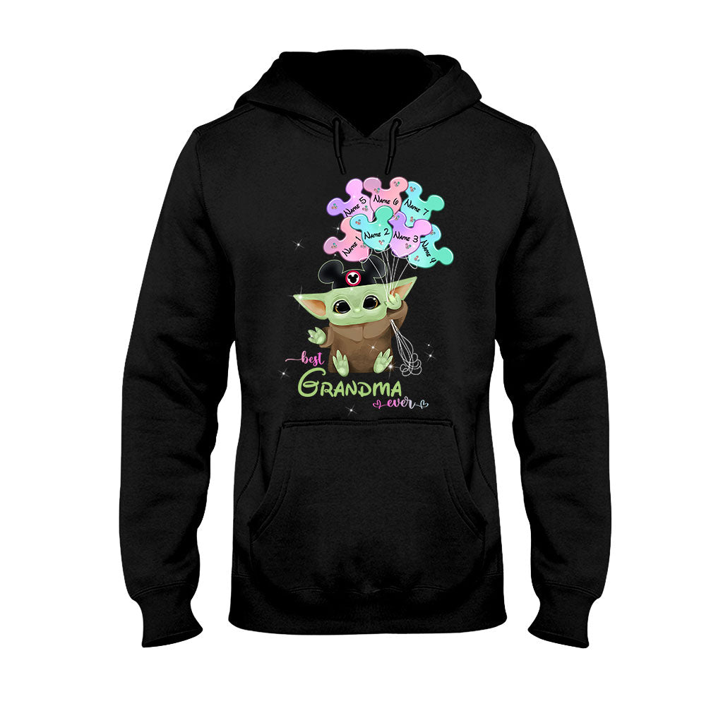Personalized Best Grandma Ever T-shirt & Hoodie Gift for Mother's Day