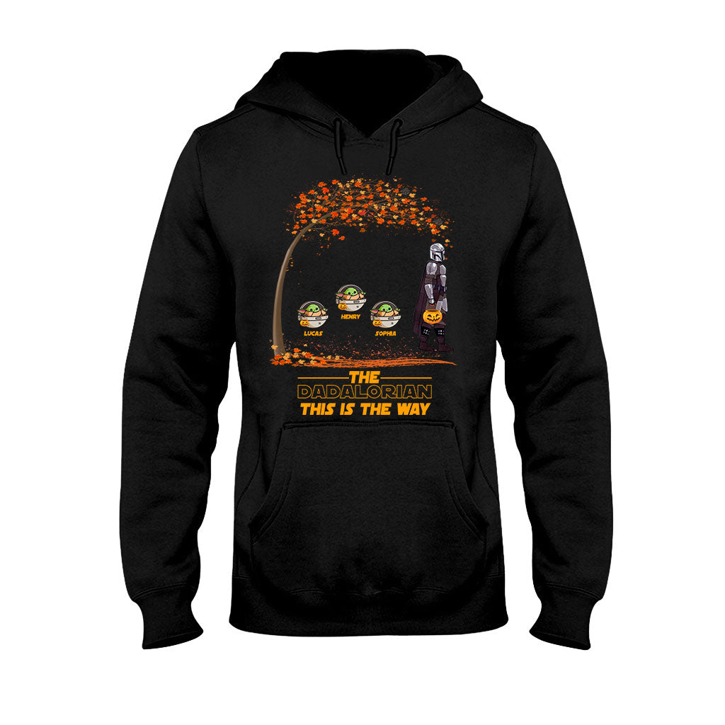 Personalized Halloween T-shirt & Hoodie The DADALORIAN Gift for Kids