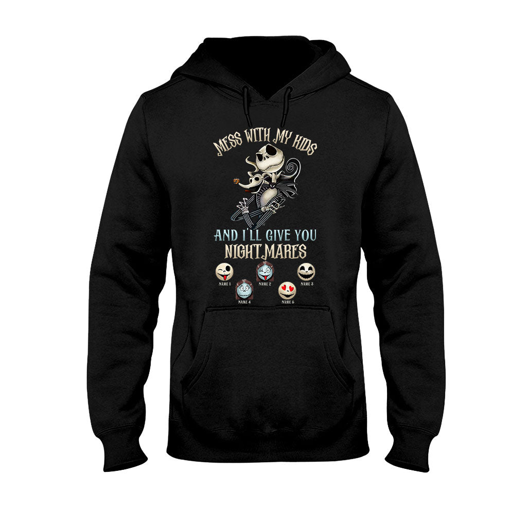 Personalized Nightmare T-shirt and Hoodie Gift for Dad | Halloween & Father's Day