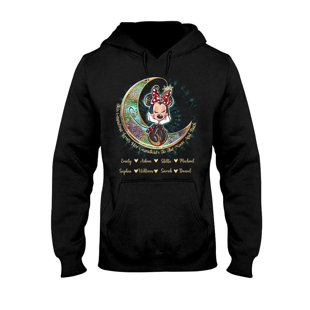 Personalized Grandma Mouse T-shirt & Hoodie Gift for Grandkids