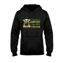 Load image into Gallery viewer, Personalized Airport Shirt Featuring Custom Name T-shirt &amp; Hoodie
