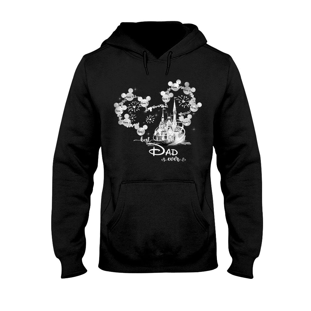 Personalized Best Dad Ever T-Shirt & Hoodie Gift for Father's Day