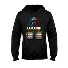Load image into Gallery viewer, Personalized Teacher T-Shirt Custom Names Star Wars Gift
