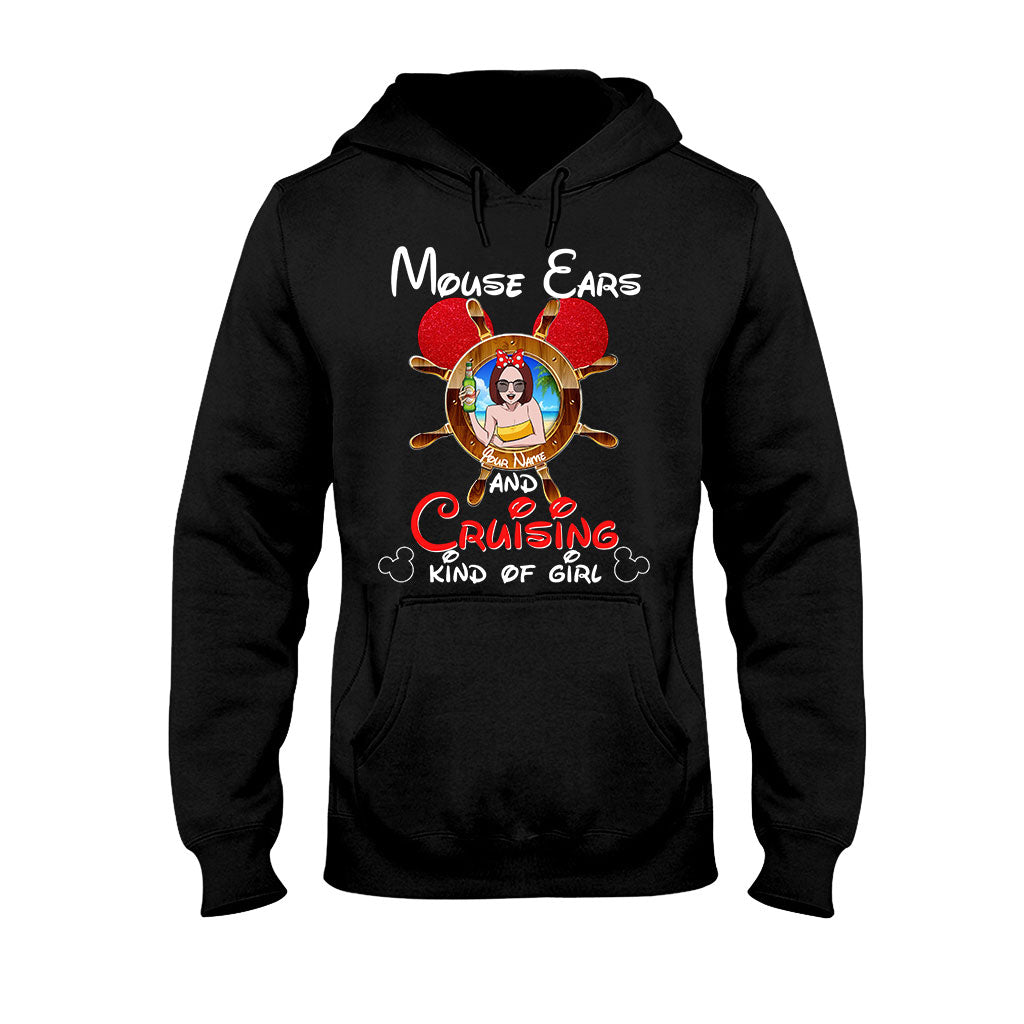 Personalized Mouse Ears Cruising T-shirt & Hoodie Gift for Her