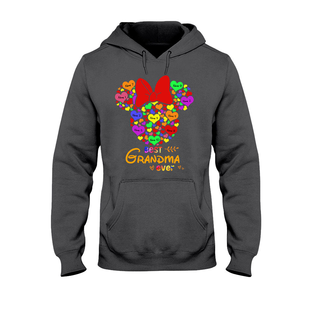 Personalized Mother's Day T-Shirt & Hoodie Best Grandma Ever Gift