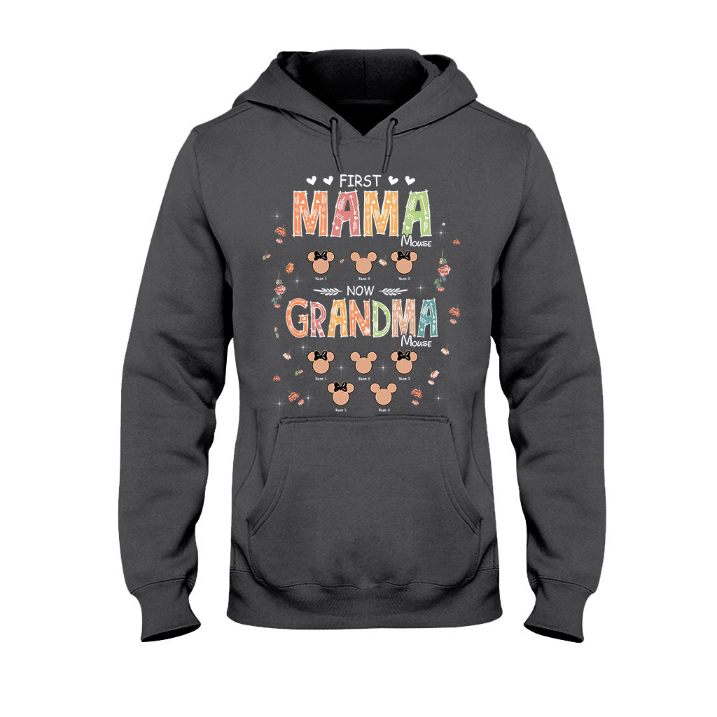 Personalized Grandma Mouse T-shirt Hoodie Gift for Mother's Day