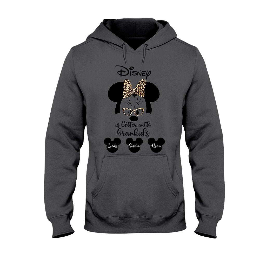 Personalized Disney Grandkids T-shirt & Hoodie Gift for Grandma