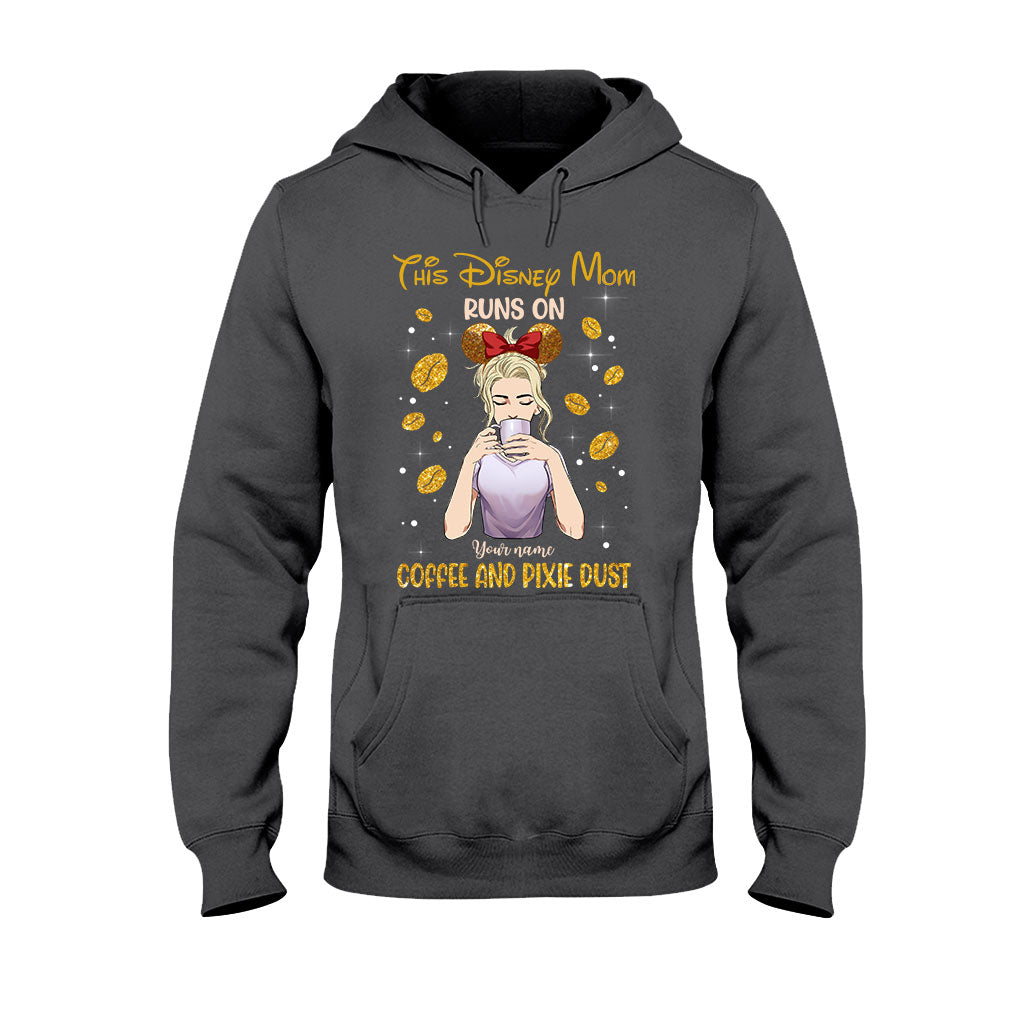 Personalized Coffee Pixie Dust T-Shirt & Hoodie Gift for Mom