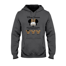 Load image into Gallery viewer, Personalized Disney Grandma T-Shirt &amp; Hoodie Gift for Mother's Day
