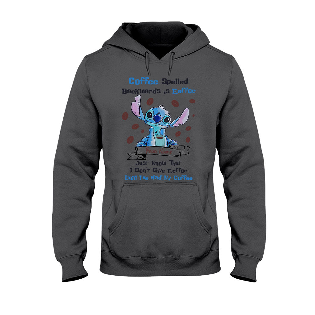 Personalized Coffee Spelled Eeffoc T-shirt & Hoodie Gift Idea