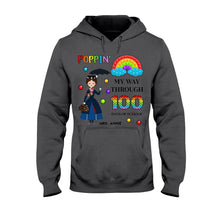 Load image into Gallery viewer, Personalized Teacher T-Shirt 100 Days of School Gift
