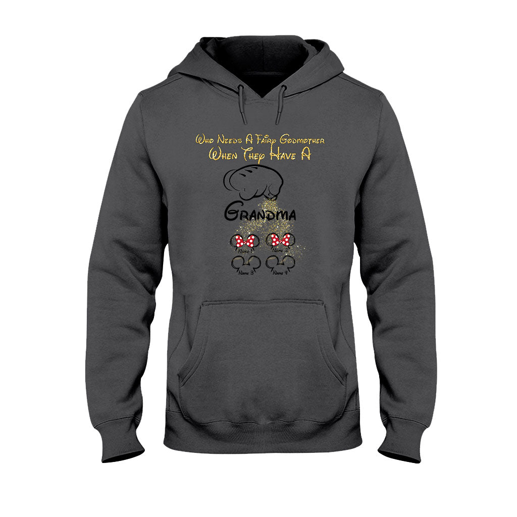 Personalized Mother's Day T-shirt & Hoodie with Custom Names for Grandma