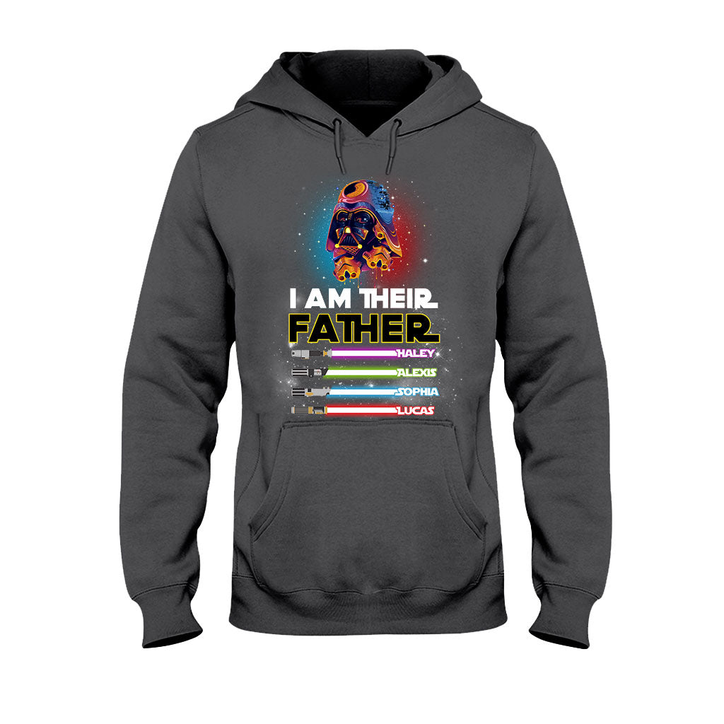 Personalized I Am Their Father T-shirt & Hoodie Gift for Dad