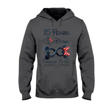 Load image into Gallery viewer, Personalized Forever To Go Mouse T-shirt &amp; Hoodie Gift for Couples
