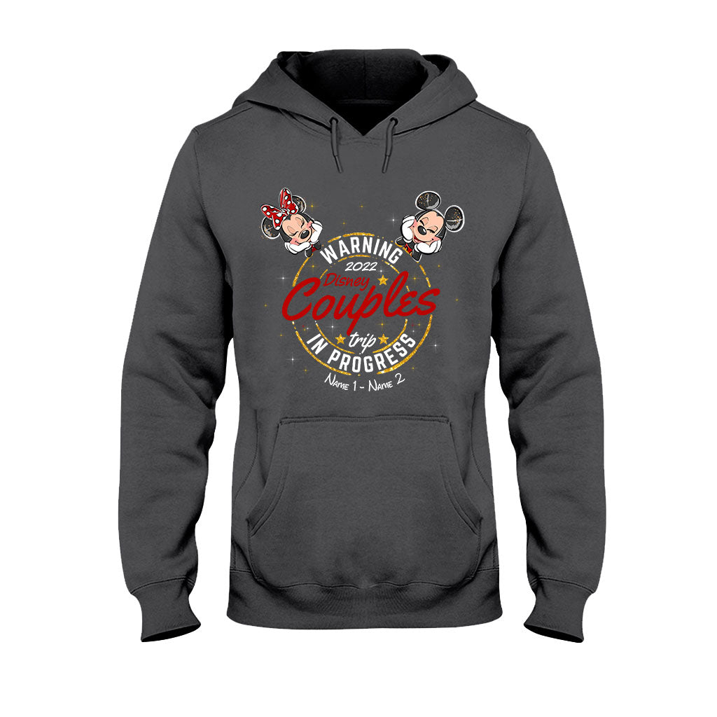 Personalized Disney Couples Trip T-shirt & Hoodie with Names