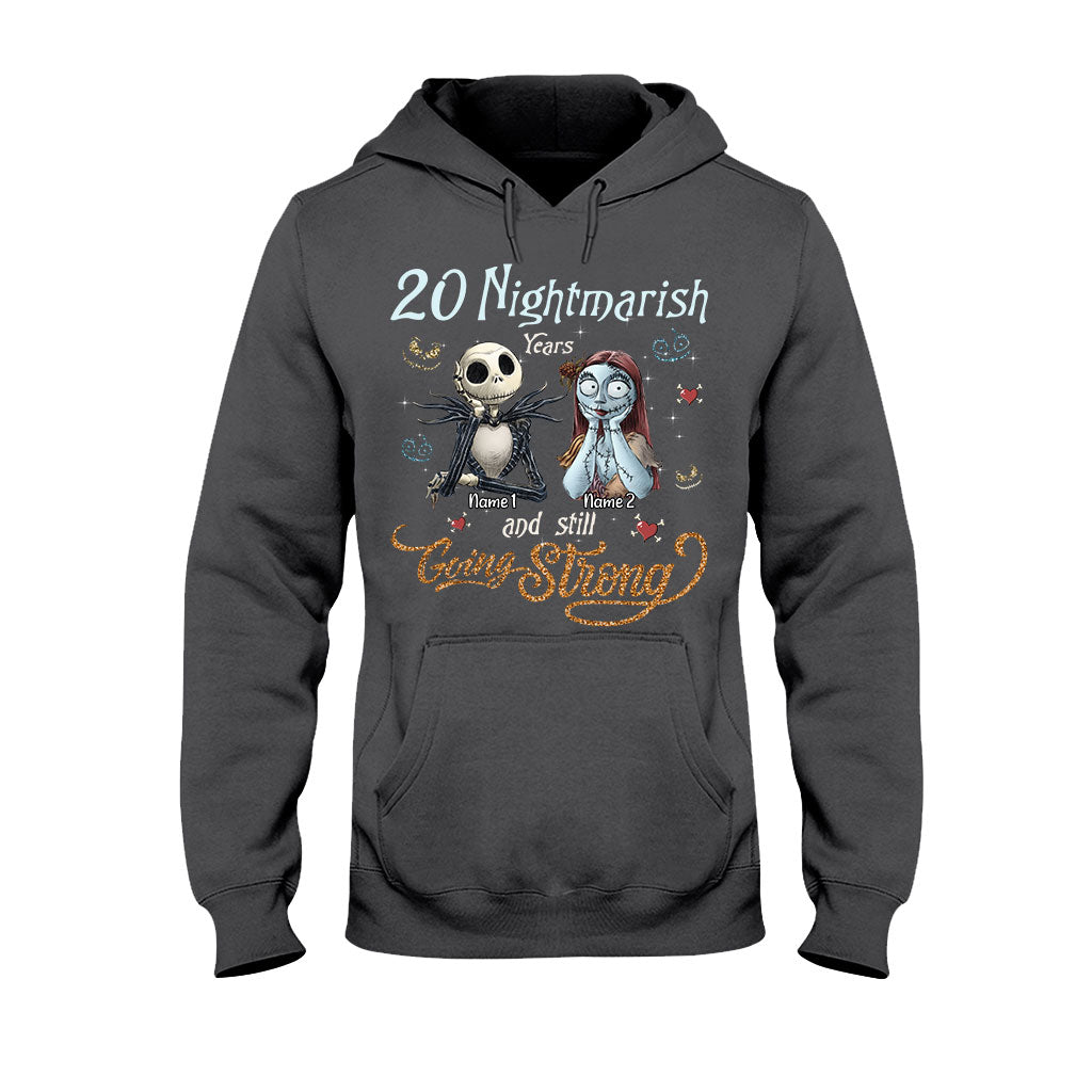 Personalized Couple T-Shirt & Hoodie Nightmare Gift for Anniversary