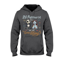 Load image into Gallery viewer, Personalized Couple T-Shirt &amp; Hoodie Nightmare Gift for Anniversary
