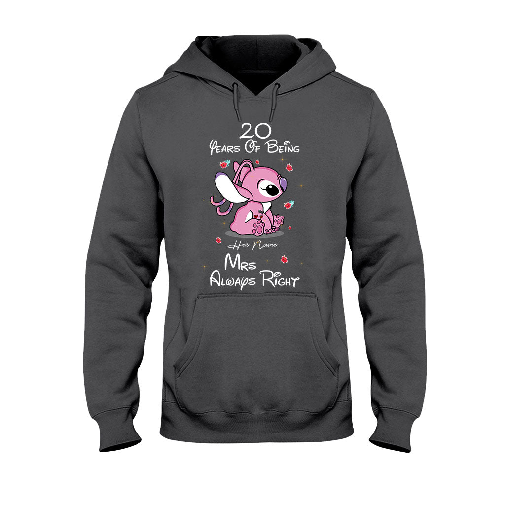 Personalized Couple T-shirt & Hoodie His & Hers Ohana Gift